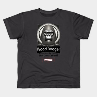 Wood Booger Bigfoot Sasquatch Kids T-Shirt